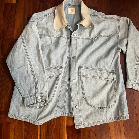 Free people Large jean jacket - Picture 4 of 6